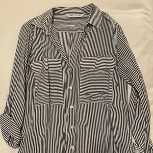 Zara button down blouse